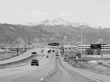 Colorado mountain range