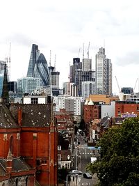 Cityscape against sky