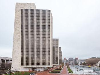 Modern buildings against sky