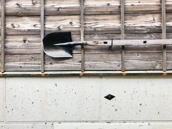 Full frame shot of closed door