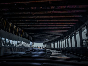 Low angle view of bridge