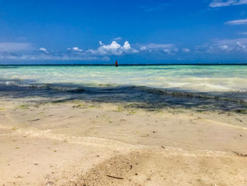 Beach life in zanzibar