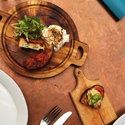 Directly above shot of food