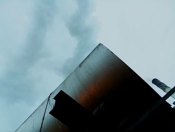 Low angle view of building against sky