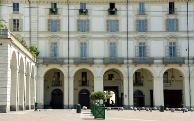 Facade of building