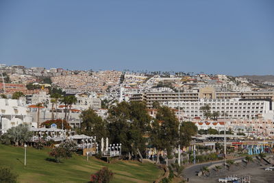 Buildings in city