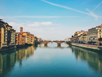 Bridge over arno river