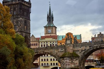 View of historic building against sky