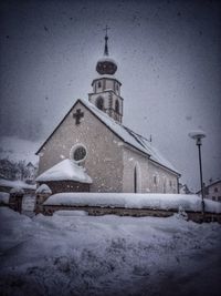 View of church