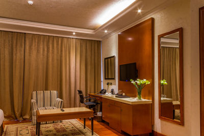 Interior of home