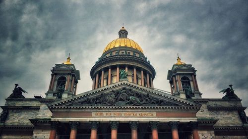 Low angle view of cathedral against sky