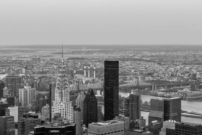 Skyscrapers in city