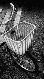 View of empty chair