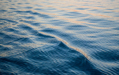 Full frame shot of rippled water