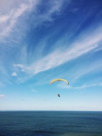 People surfing in sea