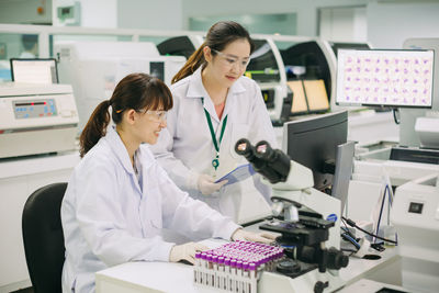 Woman working in office