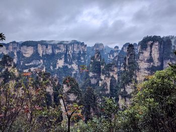 Panoramic view of landscape against sky