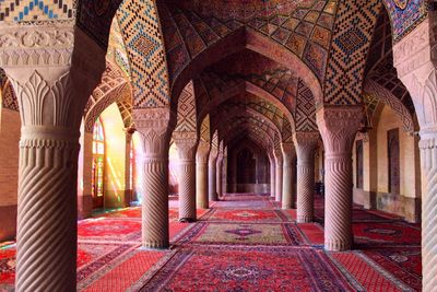 Interior of nasir ol molk mosque