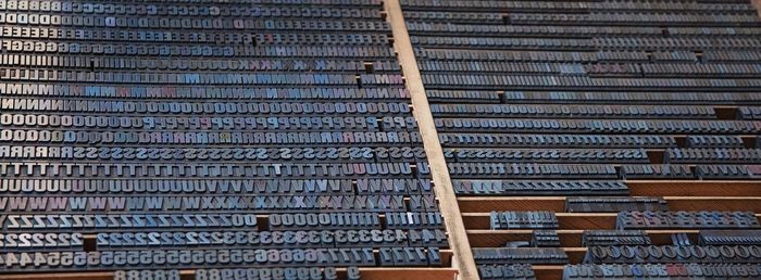 Full frame shot of modern building