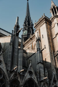 Low angle view of buildings against sky