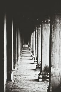 Corridor in row