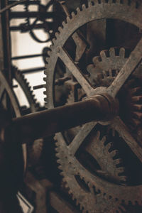 Close-up of clock