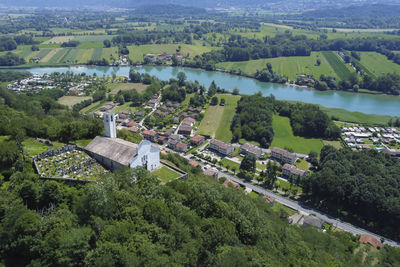 San miro church on lake como