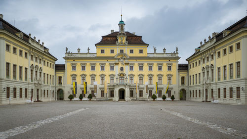 View of buildings in city