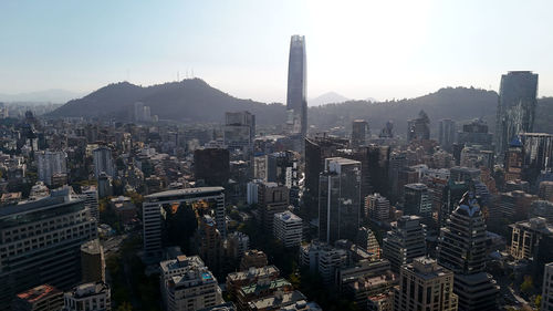 Aerial view of cityscape