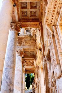 Low angle view of a temple