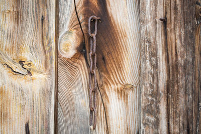 Full frame shot of wooden door