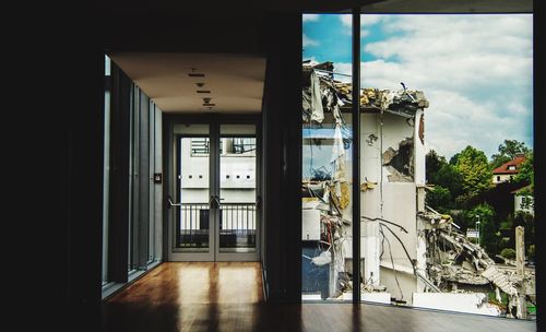 View of built structure against sky