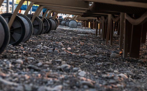 View of railroad tracks