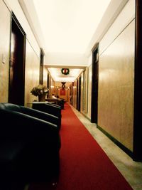 Corridor of building