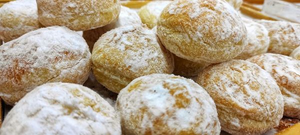 Full frame shot of cookies