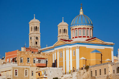 Low angle view of church