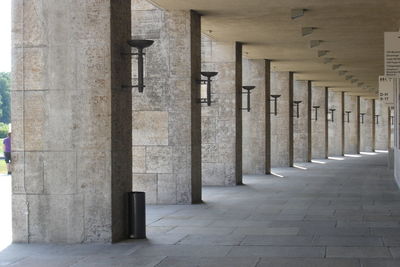 Exterior of the olympic stadium