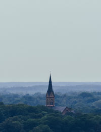 Tower of building against sky