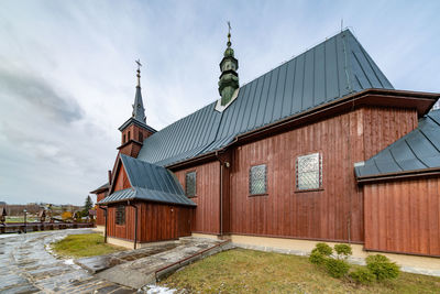 Exterior of building against sky