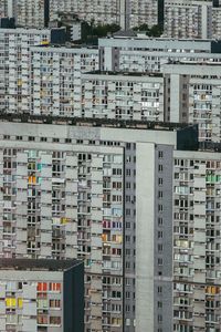 Full frame shot of residential building