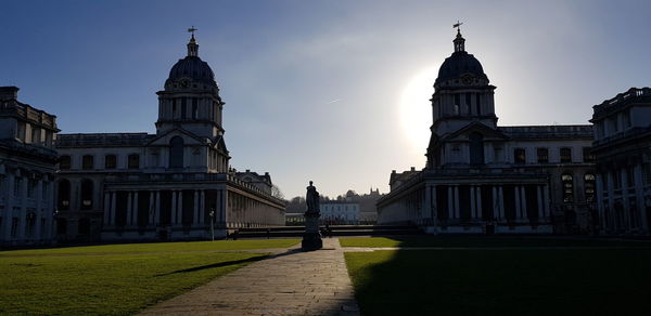 View of historical building against sky