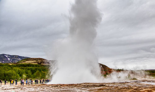 Strokkur geysir, iceland