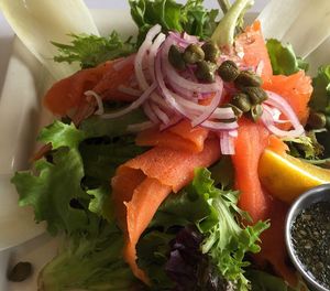 Close-up of vegetables in bowl