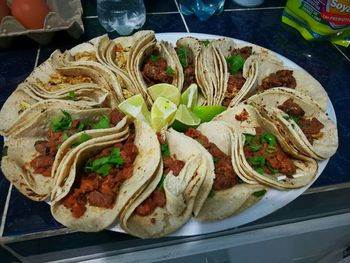 Close-up of food on plate