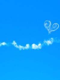 Low angle view of blue sky