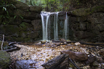 Waterfall in forest