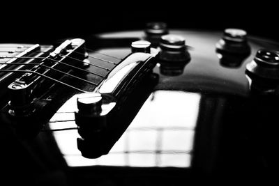 Close-up of guitar