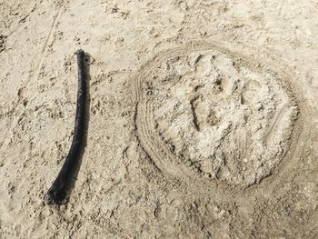 Full frame shot of sand