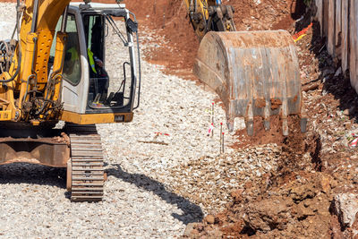 View of construction site