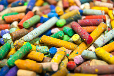 Full frame shot of colorful candies